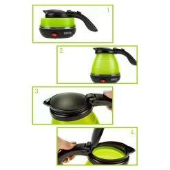 Bouilloire Electrique Pliable 0,5 Litres Silicone Sans BPA Camry -Abu Garcia Magasin bouilloire electrique pliable 05 litres silicone sans bpa camry 4
