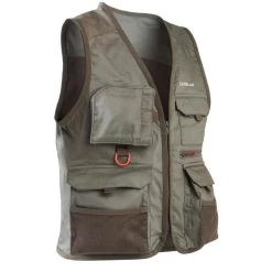 Gilet De Pêche Junior - FV 100 S Kaki