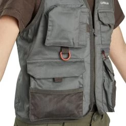 Gilet De Pêche Junior - FV 100 S Kaki 14 Gilet De Pêche Junior - FV 100 S Kaki -Abu Garcia Magasin gilet de peche junior fv 100 s kaki 5