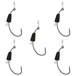 HAMEÇON TEXAN PÊCHE HOOK TEXAN WEIGHTED 5/0 6 HAMEÇON TEXAN PÊCHE HOOK TEXAN WEIGHTED 5/0 -Abu Garcia Magasin hamecon texan peche hook texan weighted 50 1