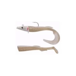 Leurre Souple Berkley Powerbait Power Sandeel 15cm 40g (Snow White)