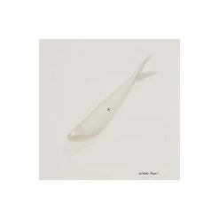 Leurre Souple Zoom Tiny Fluke 7,5cm (White Pearl)
